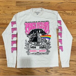 Pink Floyd White Long Sleeve Shirt S/M